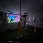 Image of one of our mobile escape room stations designed and conceptualised to be mobile.