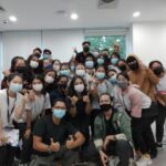A group photo of instructors and students after an eventful workshop